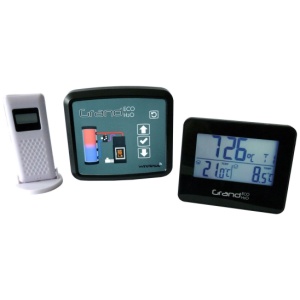 FIRECONTROLS Regulácia elektronická GRAND ECO H2O bez klapky čierna