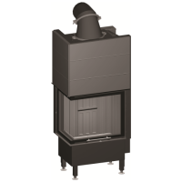 SPARTHERM KV Varia 2L-55h H2O horevýsuvné dvierka Linear 4S štandard jednoduché presklenie
