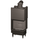 SPARTHERM KV Varia 2R-55h H2O horevýsuvné dvierka Linear 4S štandard jednoduché presklenie